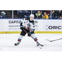 Kelowna Rockets' Will Sharpe on game night