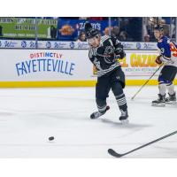 Forward Ryan Nolan with the Fayetteville Marksmen