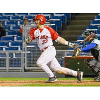 Ottawa Titans catcher Victor Cerny