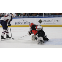 Kansas City Mavericks goaltender Jack LaFontaine