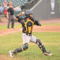 York Revolution catcher Michael Berglund