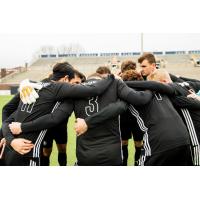 Chattanooga FC huddle