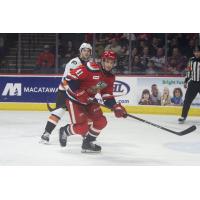 Grand Rapids Griffins' Ondrej Becher on game night