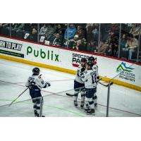 Worcester Railers on game night