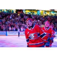 Spokane Chiefs' Smyth Rebman on game night