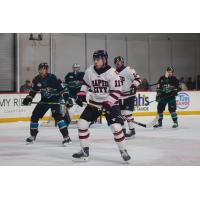 Rapid City Rush forward David Gagnon vs. the Tahoe Knight Monsters