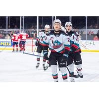 Hayden Paupenikis of the Kelowna Rockets