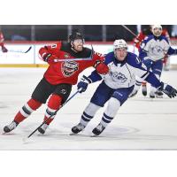 Syracuse Crunch battle the Utica Comets