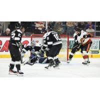 Wichita Thunder battle the Indy Fuel