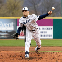 Pitcher Jordan Morales with the State College Spikes