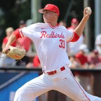 Pitcher Matt Walker with Illinois State
