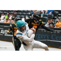 Massachusetts Pirates eye the endzone against the Tucson Sugar Skulls