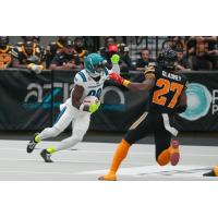 Massachusetts Pirates wide receiver Isaac Zico