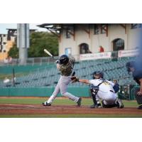 Biloxi Shuckers third baseman Mike Boeve