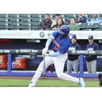 Ronny Mauricio of the Syracuse Mets