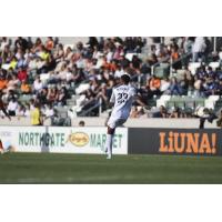 Colorado Springs Switchbacks FC's Garven Métusala on the field