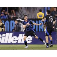 San Jose Earthquakes' Daniel Munie on the field