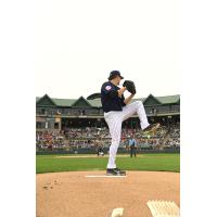 Somerset Patriots pitcher Trent Sellers