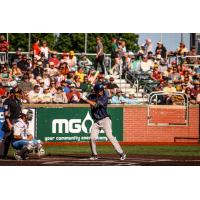 Fond du Lac Dock Spiders at bat