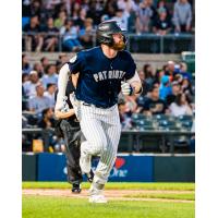 Somerset Patriots' Tyler Hardman in action