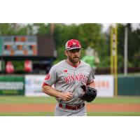 Winnipeg Goldeyes' Max Murphy on game night