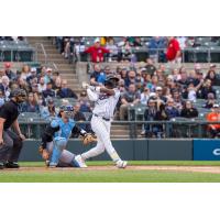 Somerset Patriots third baseman Jazz Chisholm Jr.
