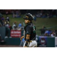 Greensboro Grasshoppers catcher Geovanny Planchart