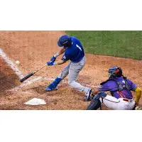 Tulsa Drillers' Ezequiel Pagan at bat