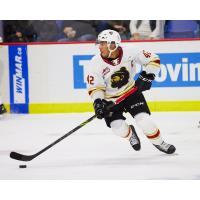 Justin Sourdif with the Vancouver Giants