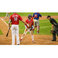 St. Cloud Rox' Dominic Smaldino and Tanner Recchio on game night